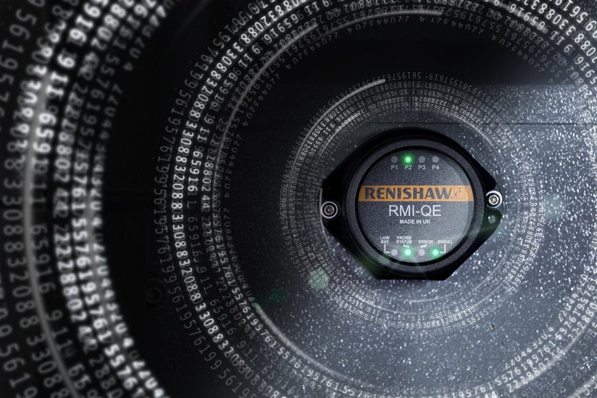 Renishaws Funk-Messsystem der nächsten Generation verspricht eine datenreiche Zukunft und eine um bis zu 400 % längere Batterielebensdauer